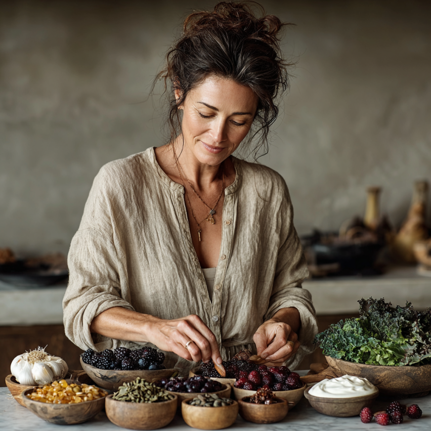 Здорові натуральні продукти для шкіри